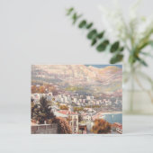 Schöne Aussicht auf Monte Carlo Postkarte (Stehend Vorderseite)