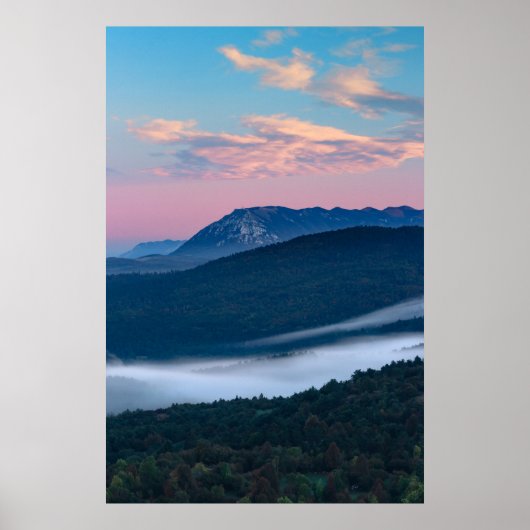 Schöne Aussicht auf Nanos von Šilentabor, S Poster (Vorne)