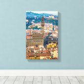 Schöne Aussicht auf Palazzo Vecchio, Florenz, Ital Leinwanddruck (Insitu (Holzboden))