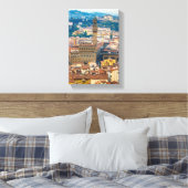 Schöne Aussicht auf Palazzo Vecchio, Florenz, Ital Leinwanddruck (Insitu (Schlafzimmer))