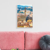 Schöne Aussicht auf Palazzo Vecchio, Florenz, Ital Leinwanddruck (Insitu (Wohnzimmer))