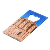 Schöne Aussicht auf Petra Geldbeutel Flaschenöffner (Vorderseite Schrägansicht)