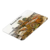 Schöne Aussicht auf Sacramento Magnet (Linke Seite)