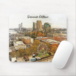 Schöne Aussicht auf Sacramento Mousepad