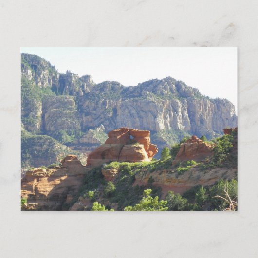 Schöne Aussicht auf Sedona Arizona Postkarte (Vorderseite)