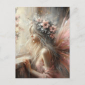 Schöne Aussicht aus dem Fenster Postkarte (Vorderseite)