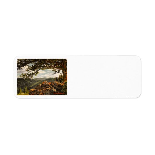 Schöne Aussicht Aussichtsberg Colorado (Vorne)