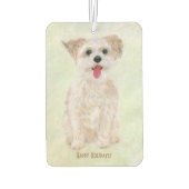 Schöne Aussicht Autolufterfrischer (Rückseite)