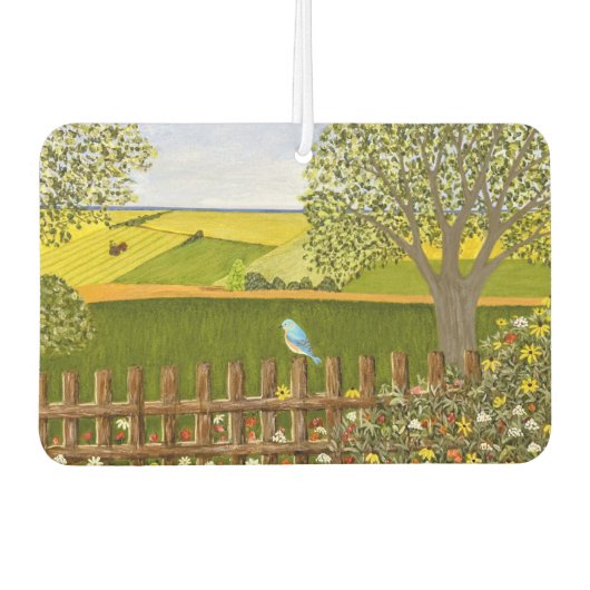 Schöne Aussicht Autolufterfrischer (Vorderseite)