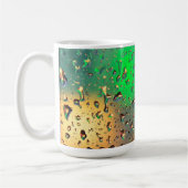 Schöne Aussicht durch Regen Kaffeetasse (Links)