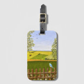 Schöne Aussicht Gepäckanhänger (Vorderseite Vertikal)