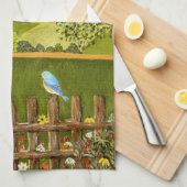 Schöne Aussicht Geschirrtuch (Viertel Falte)