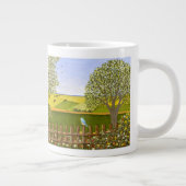 Schöne Aussicht Jumbo Tasse (Rechts)