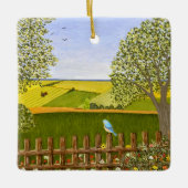 Schöne Aussicht Keramikornament (Vorderseite)