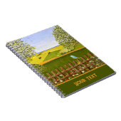 Schöne Aussicht Notizblock (Rechte Seite)