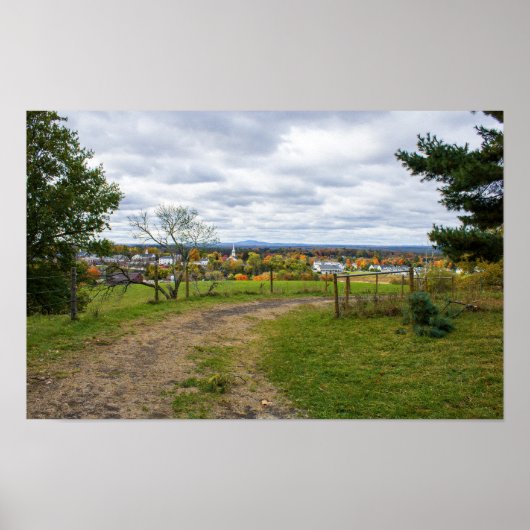 Schöne Aussicht Poster (Vorne)