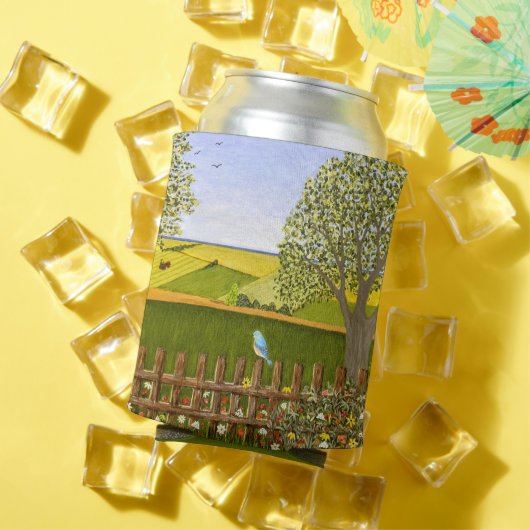 Schöne Aussicht Weiß Dosenkühler (In Situ Sommer)