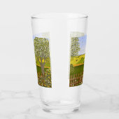 Schöne Aussicht Weiß Glas (Links)