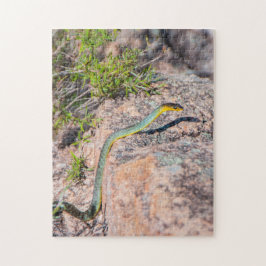 Schöne australische Green Tree Snake, 252 Stück Puzzle