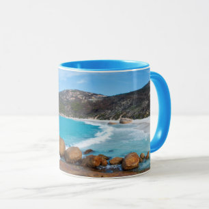 Schöne australische Strände und Meereswellen Tasse