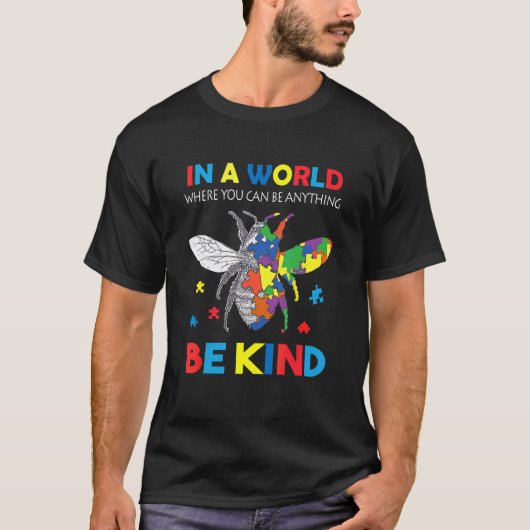 Schöne Autismus-Bewusstsein T-Shirt (Vorderseite)
