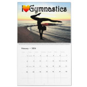SCHÖNE, AWE INSPIRIEREND GYMNASTICS-KALENDER KALENDER (Feb 2026)