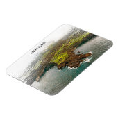 Schöne Azoren-Inseln Küstensicht Magnet (Linke Seite)