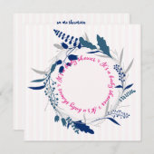 Schöne Baby Dusche Einladung Vorlage (Vorne/Hinten)