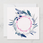 Schöne Baby Dusche Einladung Vorlage (Vorderseite)