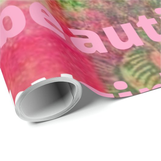 Schöne Baby Girl Collection Geschenkpapier (Rolleneckpunkt)