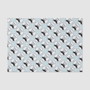 Schöne Babyparty-kleiner Mann-Schnurrbart Seidenpapier