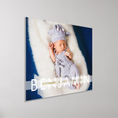 Schöne Babyplätze mit Name-Foto Foliendrucke (Ablage )