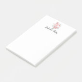 Schöne Back-Pastry-Personalisierung Post-it Klebezettel (angewinkelt)