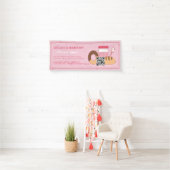 Schöne Bäckereibanner mit QR-Code || Banner (Insitu)