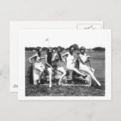 Schöne Bade Beauties on Ice Postkarte (Vorne/Hinten)