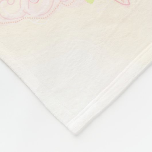 Schöne Ballerina Fleece-Decke Fleecedecke (Ecke)