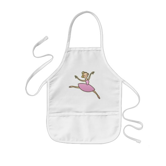 Schöne Ballerina Kinderschürze (Vorne)