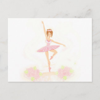 Schöne Ballerina Postcard Postkarte