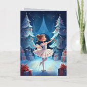 Schöne Ballerina Weihnachten Nussknacker-Suite (Rückseite)