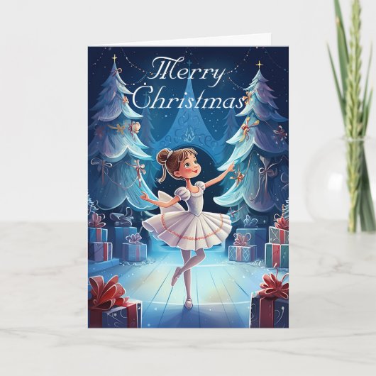 Schöne Ballerina Weihnachten Nussknacker-Suite (Vorderseite)