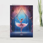 Schöne Ballerina Weihnachten Nussknacker-Suite (Rückseite)