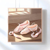 Schöne Ballet-Slippers | Hübsch rosa Poster