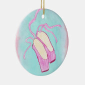 Schöne Ballett-Schuh-Verzierung Keramikornament (Rechts)