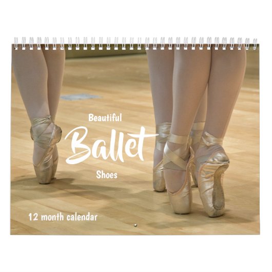 Schöne Ballettschuhe 2026 Kalender (Titelbild)