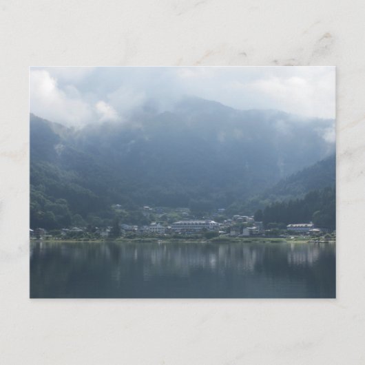 Schöne Basis von Mt Fuji Postkarte (Vorderseite)