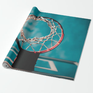 Schöne Basketball-Artwork Geschenkpapier