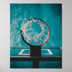 Schöne Basketball-Artwork Poster