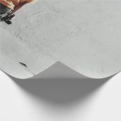 Schöne Basketball-Fotografie Geschenkpapier (Ecke)