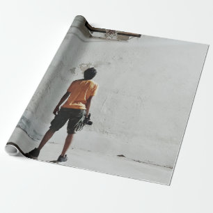 Schöne Basketball-Fotografie Geschenkpapier