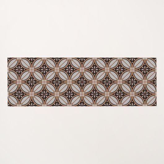 Schöne Batik Yogamatte (Rückseite (Horizontal))
